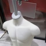 MANICHINI MEZZO BUSTO PLASTICA 2823