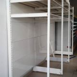 SCAFFALE MINI RACK SCAFFALATURA COMPONIBILE PER USO ALIMENTARE IDEALE PER ESPOSIZIONE DI CASSE D'ACQUA O SIMILI SENZA BASE PER POTER ESPORRE MERCE IN PEDANA