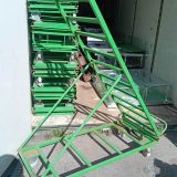 ESPOSITORE CON RUOTE CASSETTE DI FRUTTA 35562