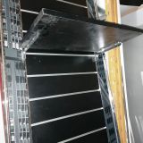 ARREDO NERO DOGATO CON MENSOLE NERE 37650