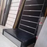 ARREDO NERO DOGATO CON MENSOLE NERE 37650