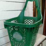 TROLLEY CON RUOTE VERDE 39592