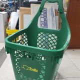TROLLEY CON RUOTE VERDE 39592