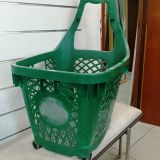 TROLLEY CON RUOTE VERDE 39592