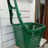 TROLLEY CON RUOTE VERDE 39592