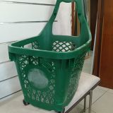 TROLLEY CON RUOTE VERDE 39592