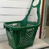 TROLLEY CON RUOTE VERDE 39592
