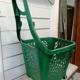 TROLLEY CON RUOTE VERDE 39592
