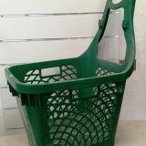 TROLLEY CON RUOTE VERDE 39592
