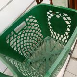 TROLLEY CON RUOTE VERDE 39592