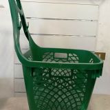 TROLLEY CON RUOTE VERDE 39592