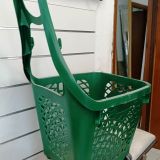 TROLLEY CON RUOTE VERDE 39592