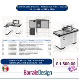 BANCO CASSA STATICO MONOVASCA MINI MS L1420