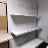 CORNER BIANCO CON PEDANA 57084